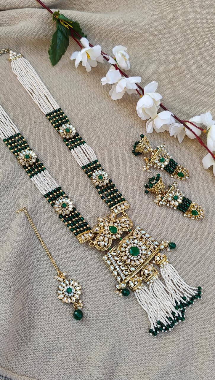 Anagha Long Necklace Set