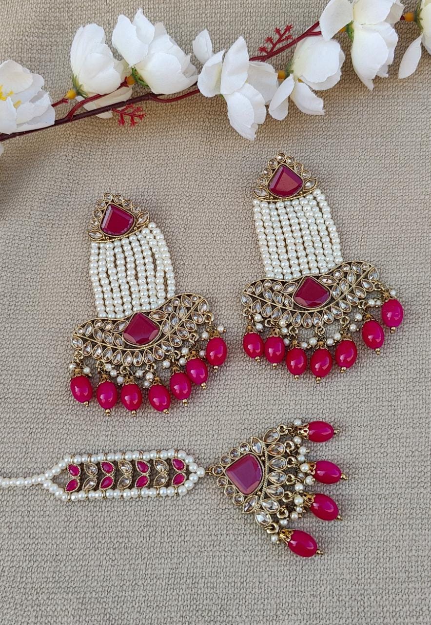 Misba Earrings Tikka