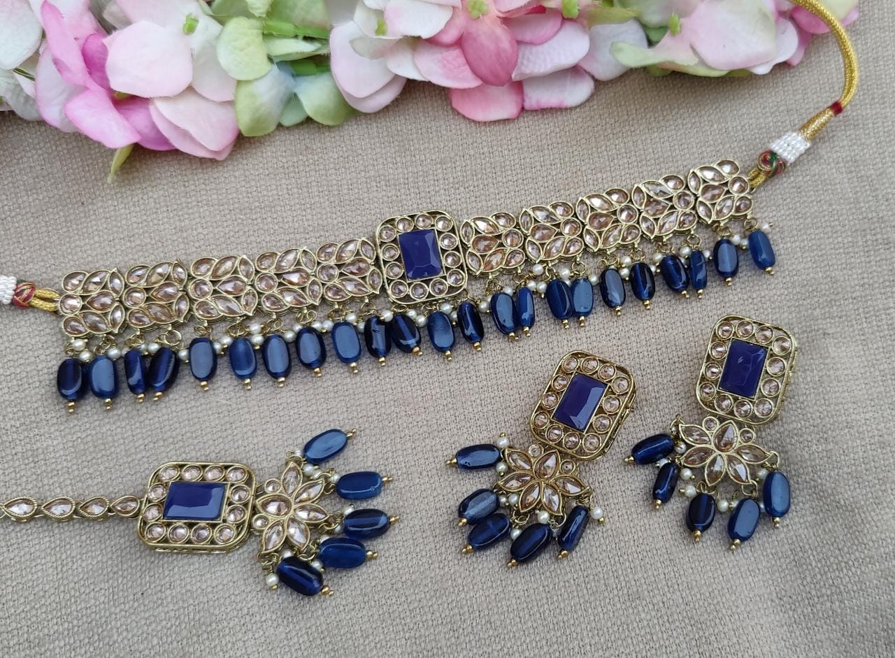 Tanu Polki Choker Set