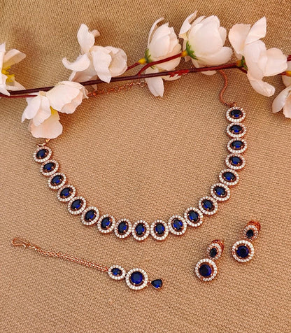 Juhi AD/CZ Choker