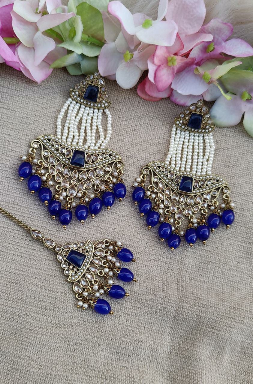 Sheeza Polki Earrings Tikka