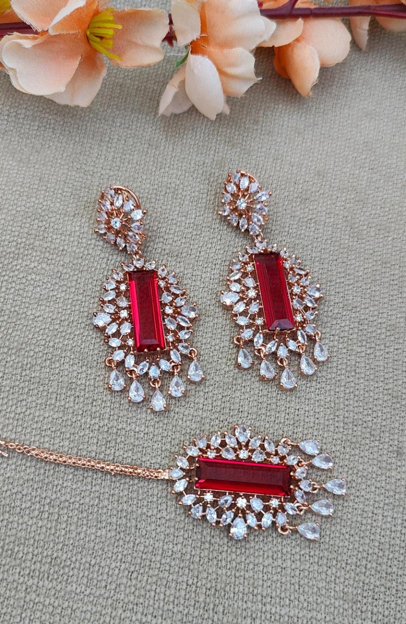 Anika AD Earrings Tikka