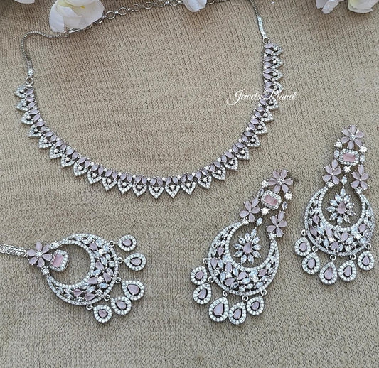 Remya AD/CZ Necklace Set