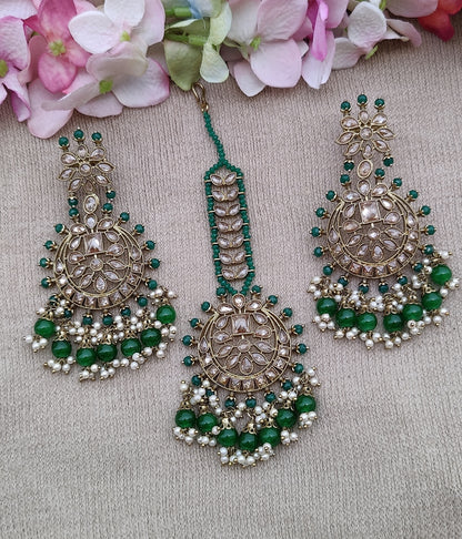 Camilia Polki Tikka Set